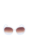 Powder Loretta Sunglasses, Cream