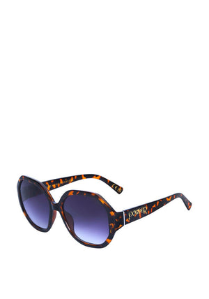 Powder Loretta Sunglasses, Tortoise Shell