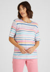 Rabe Faded Stripe T-Shirt, Multi