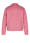 Rabe Frayed Trim Cotton Jacket, Pink