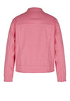 Rabe Frayed Trim Cotton Jacket, Pink