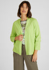 Rabe Short Open Cardigan, Lime