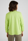 Rabe Short Open Cardigan, Lime