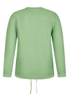 Rabe Zipped Short Cardigan, Pistachio