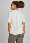 Rabe Sequin Flower T-Shirt, Off White