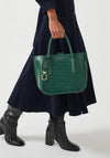 Radley Liverpool Street 2.0 Faux Croc Print Grab Bag, Green