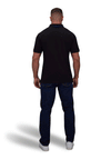 Raging Bull Signature Organic Polo Shirt, Black