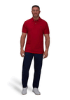Raging Bull Signature Organic Polo Shirt, Red