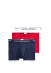Ralph Lauren 3 Pack Stretch Cotton Trunks, Red Multi