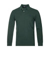 Ralph Lauren Classic Long Sleeve Polo Shirt, Dark Green Heather