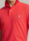 Ralph Lauren Classic Mesh Polo Shirt, Bright Red