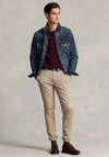 Ralph Lauren Classic Round Neck Sweater, Wine