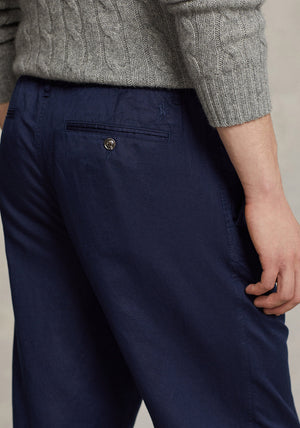 Ralph Lauren Classic Tailored Prepster Trousers, Navy
