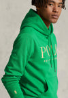 Ralph Lauren Polo Classic Logo Embroidered Hoodie, Green