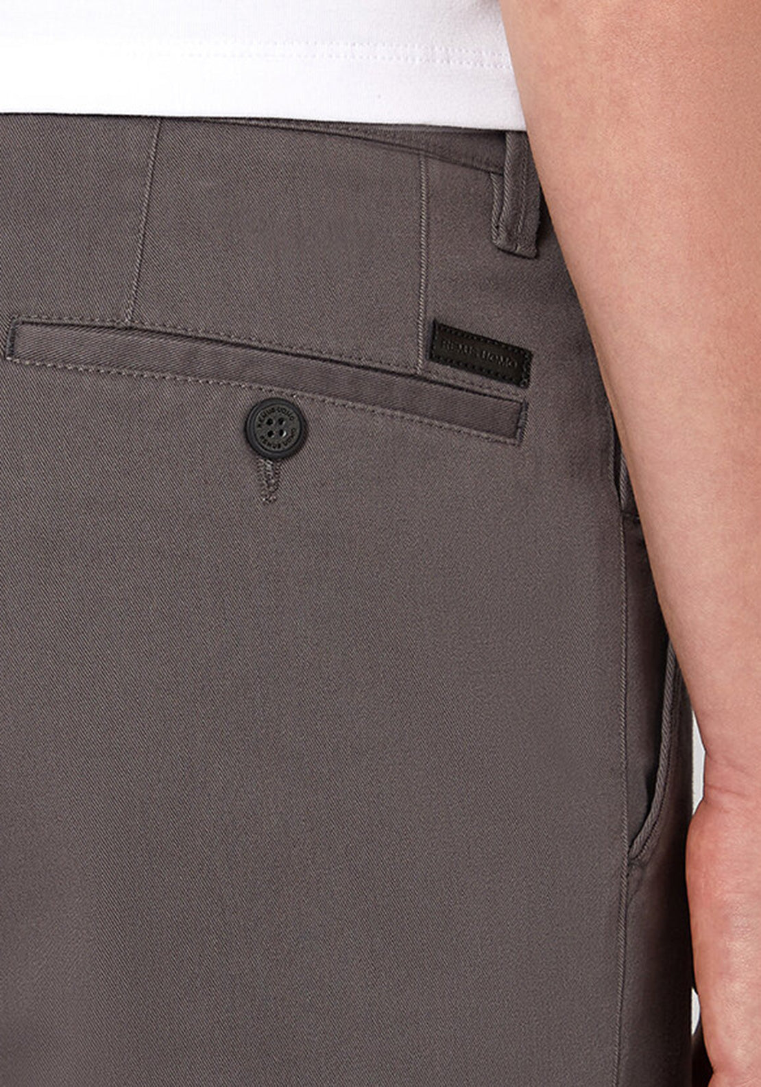 Remus Uomo Eldon Cotton Stretch Chinos, Anthracite