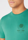 Remus Uomo Graphic T-Shirt, Righ Green