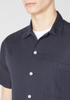 Remus Uomo Paolo Short Sleeve Shirt, Ink Blue