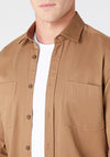 Remus Uomo Parker Overshirt, Tan