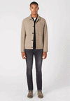 Remus Uomo Scott Wool Overshirt, Beige