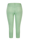 Rabe Cropped Slim Jeans, Pistachio Green