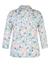 Rabe Circle Print Polo Shirt, Pistachio Green Multi