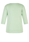 Rabe Floral Blur Print T-Shirt, Pistachio Green