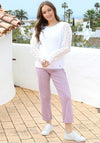 Rant & Rave Charlotte Mom Jeans, Lilac