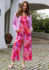 Rant & Rave Jerri Printed Jumpsuit, Pink Multi