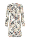 Ringella Leopard Print Button Through Nightdress, Multi-Coloured