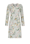 Ringella Floral Half Button Nightdress, Green