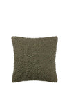 Riva Yard Cabu Textured Boucle 45x45cm Cushion, Khaki