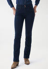 Salsa Push In Bootcut Jeans, Dark Blue Denim