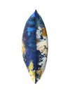 Scatterbox Gigi Feather Filled 58x58cm Cushion, Navy and Yellow
