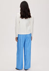 Selected Femme Pleat Shoulder Top, Snow White