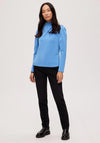 Selected Femme Pleat Shoulder Top, Ultramarine