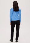 Selected Femme Pleat Shoulder Top, Ultramarine