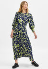 Selected Femme Semina Floral Maxi Dress, Eclipse