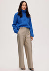 Selected Femme Eliana Wide Leg Trousers, Nomad