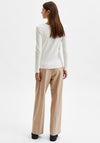 Selected Femme Anna Long Sleeve T-Shirt, Snow White