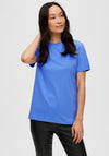 Selected Femme Essential T-Shirt, Ultramarine