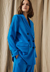 Selected Femme Sebina Double Breasted Blazer, Princess Blue