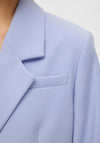 Selected Femme Myla Relaxed Blazer, Blue Heron