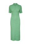 Selected Femme Pauline Textured Maxi Dress, Absinthe Green