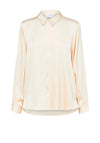 Selected Femme Franziska Satin Shirt, Birch