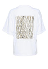 Selected Femme Nita Graphic T-Shirt, Bright White