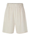 Selected Femme Eloisa Linen Blend Shorts, Sandshell
