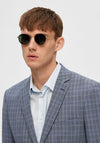Selected Homme Jasper Pilot Sunglasses, Gold