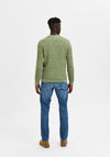 Selected Homme Vince Round Neck Jumper, Vineyard Green