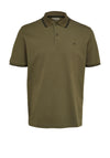Selected Homme Dante Sport Polo Shirt, Burnt Olive