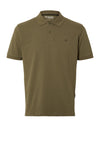 Selected Homme Dante Polo Shirt, Burnt Olive